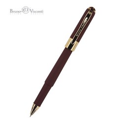 Ручка шариковая 0.5 мм "MONACO" синяя (коричневый корпус) 20-0125/05 Bruno Visconti
