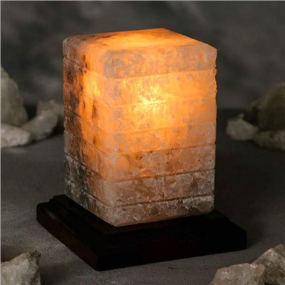 Соляная лампа "Зебра", 15.5 см, 2-3 кг