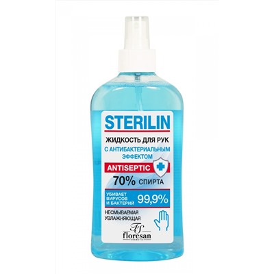 Жидкость для рук «с антибактериальным эффектом»  «Стерилин»  Ф- 135s . 500мл Формула:  135s