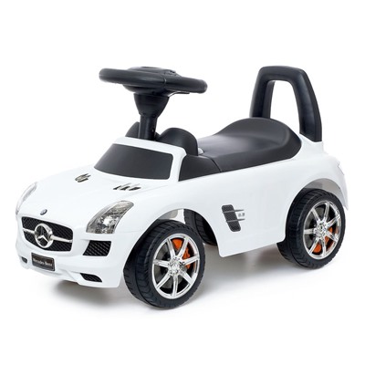 Толокар Mercedes-Benz SLS AMG, звуковые эффекты, цвет белый 6828569