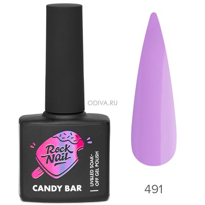 RockNail, гель-лак Candy Bar №491, 10 мл