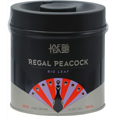 JAF TEA. Regal Peacock. Big Leaf 200 гр. жест.банка