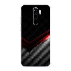 Силиконовый чехол Металлическая геометрия на Xiaomi Redmi Note 8 Pro