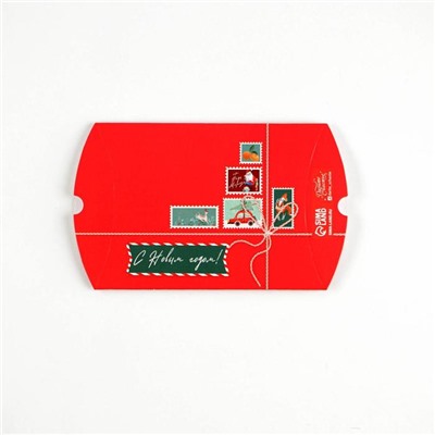 Коробка сборная фигурная «Посылка», 11 × 8 × 2 см