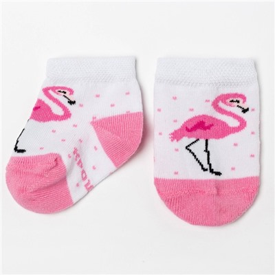 Носки Крошка Я "Фламинго", 12-14 см