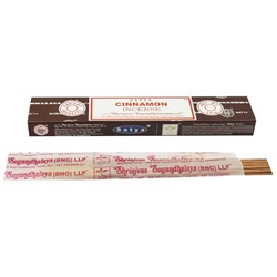 Благовония Сатья корица Satya Cinnamon 15 гр. (10-12 шт.)