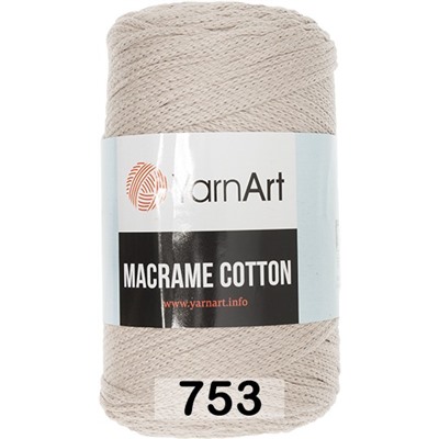 Пряжа Yarnart Macrame Cotton