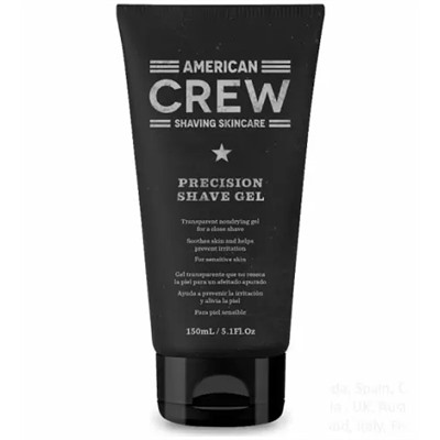 American Crew SSC Presicion Shave Gel - Гель для бритья, 150 мл