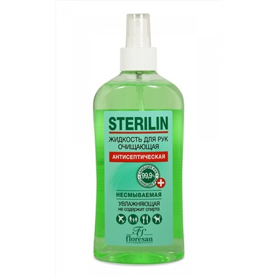 Жидкость для рук очищающая «Стерилин» ф-132 500 мл. Формула: ф-132