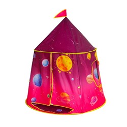 Детская игровая палатка «Космос» 110×110×125 см, бордовый 6249021
