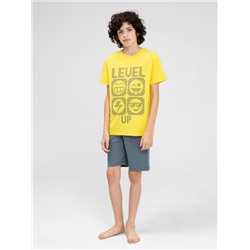 Пижама для мальчика Cherubino CWJB 50141-30 Желтый