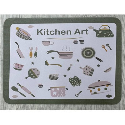 Нано коврик для сушки посуды 40*30 (Kitchen art) (3247)