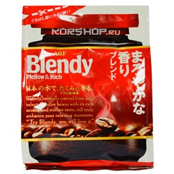 Кофе растворимый «Мока» Blendy AGF (м/у), Япония, 70 г Акция