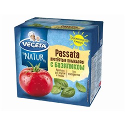 Томаты протертые с базиликом Passata Вегета 500 г