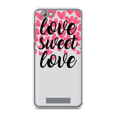 Силиконовый чехол Love sweet love на ZTE Blade A610