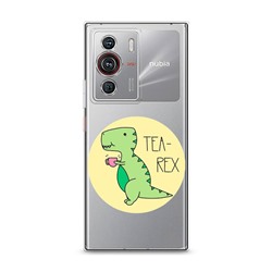 Силиконовый чехол Tea Rex на ZTE Nubia Z40 Pro