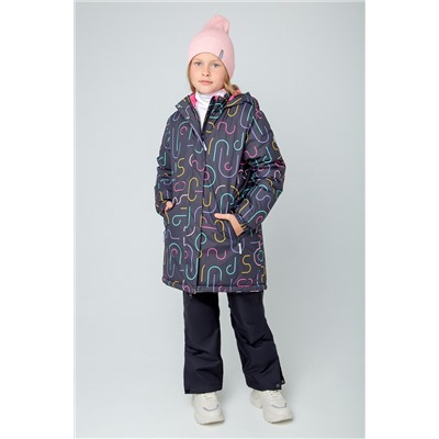 Пальто зимнее для девочки Crockid ВК 38086/н/1 ГР