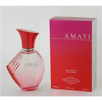 AMATI YOURS 100ml жен/красная/