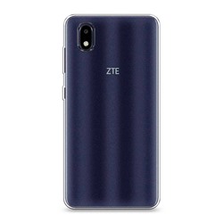 Силиконовый чехол без принта на ZTE Blade A3 (2020)