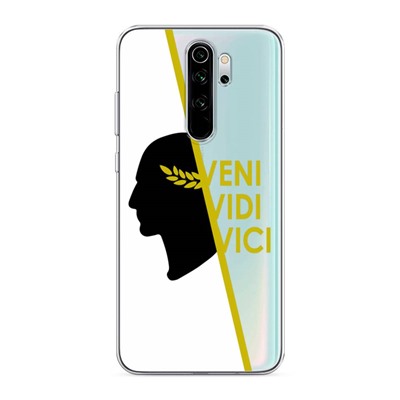 Силиконовый чехол Veni vidi vici white на Xiaomi Redmi Note 8 Pro