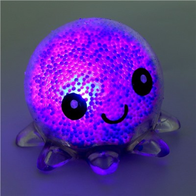 Мялка «Медуза» световой, цвета МИКС