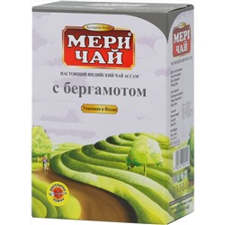 Meri Chai. Черный с бергамотом 100 гр. карт.упаковка