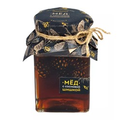 Мёд с сосновой шишкой / Cedar Immuno / 250 г / Сибирский кедр