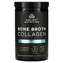 Dr. Axe / Ancient Nutrition, Bone Broth Collagen, ваниль, 519 г (1,1 фунта)