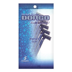 Станок для бритья одноразовый DORCO TD-705 (5 шт.), TD 705-5P