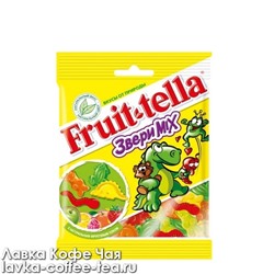 Fruittella жевательный мармелад "Звери" mix 70 г.