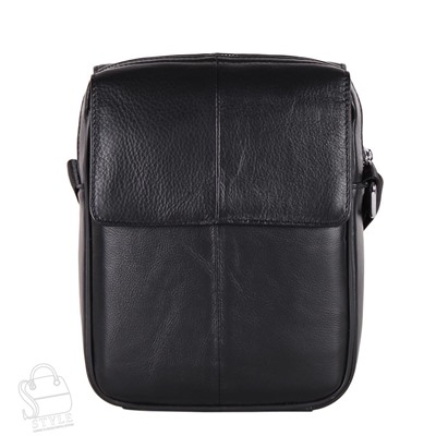 Сумка мужская кожаная 2082H black Heanbag