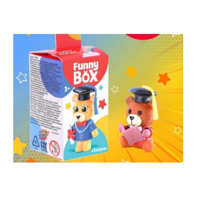 068-4004 Набор для детей Funny Box «Мишки» Набор: радуга, инструкция, наклейки, МИКС
