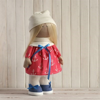 Набор для создания текстильной куклы Марины ТМ Сама сшила Кл-021П