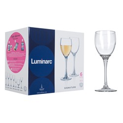 Набор фужеров для вина SIGNATURE Luminarc 6*190 мл.