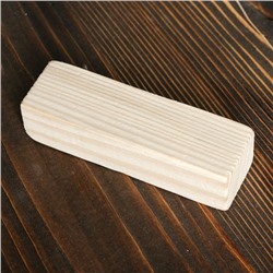 Брусок деревянный для творчества, сосна, 130 х 45 х 30 мм