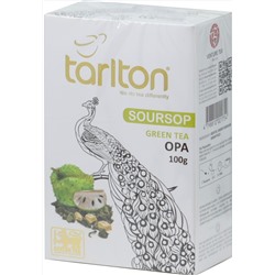 TARLTON. Soursop Green tea 100 гр. карт.пачка