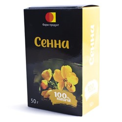 Сенна, лист,фиточай травяной,  50г, Фарм-Продукт