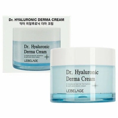 Lebelage Увлажняющий крем для лица с гиалуроновой кислотой / Dr. Hyaluronic Derma Cream, 50 мл