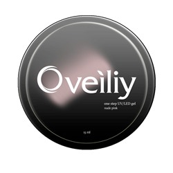 Oveiliy, Камуфлирующий гель UV/LED, цвет: Nude Pink №06, 15 мл
