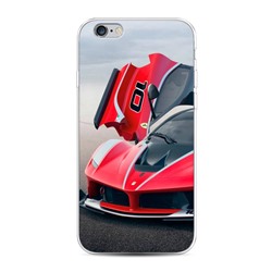 Силиконовый чехол Ferrari 5 на iPhone 6