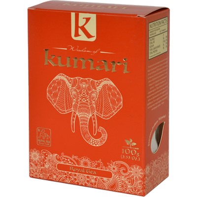 kumari. Royal Tea OPA 100 гр. карт.пачка