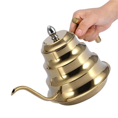 Чайник заварочный Zhujie Kettle, 1200 мл, Золото