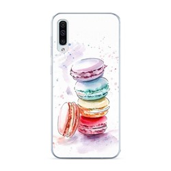 Силиконовый чехол Пирамидка макарони 2 на Samsung Galaxy A50