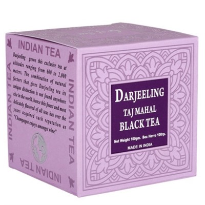 Чай чёрный крупнолистовой Darjeeling Taj Mahal Black Tea 100 гр.