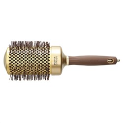 Olivia Garden Термобрашинг для укладки волос / Expert Blowout Shine Wavy Bristles ID2052/OGBNT64, 65 мм, коричневый