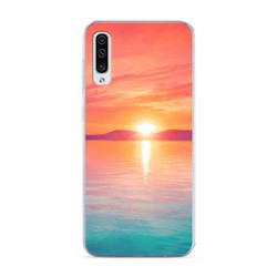 Силиконовый чехол Восход 9 на Samsung Galaxy A50