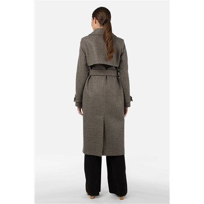 01-10995 Пальто женское демисезонное (пояс)