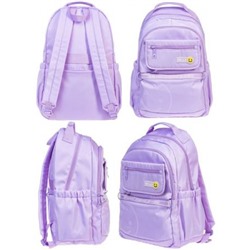 Рюкзак школьный "MARMALADE. Lavender" 45,5х31,5х15,5 см 2 отделения 5 карманов и 1 потайной на спинке (084984) 18138 Хатбер