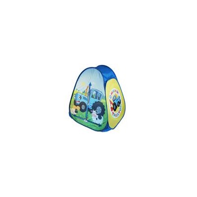 Палатка игровая «Синий Трактор» в сумке, 81 × 90 × 81 см 4935323