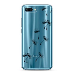 Силиконовый чехол Летящие одуванчики на Honor 10